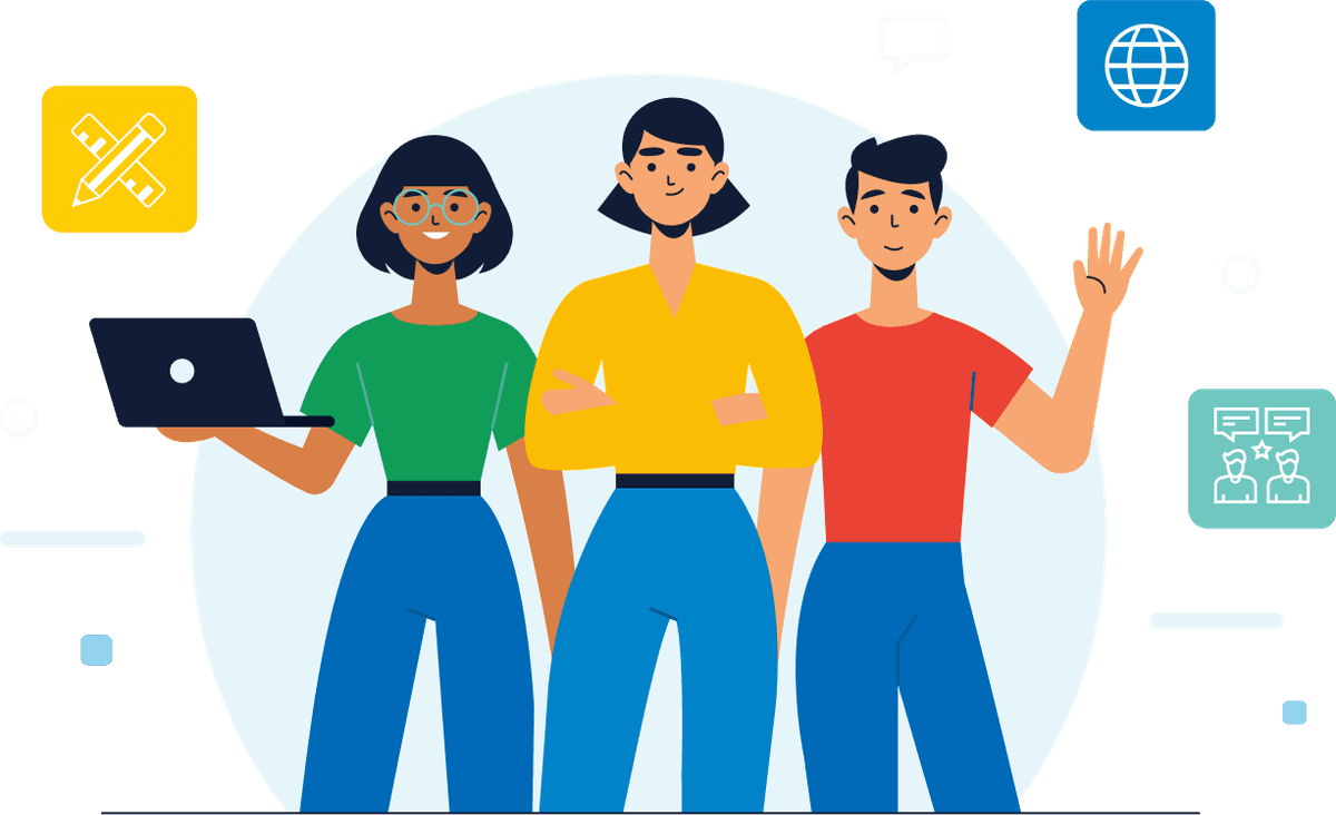 Google Developer Groups Illustration